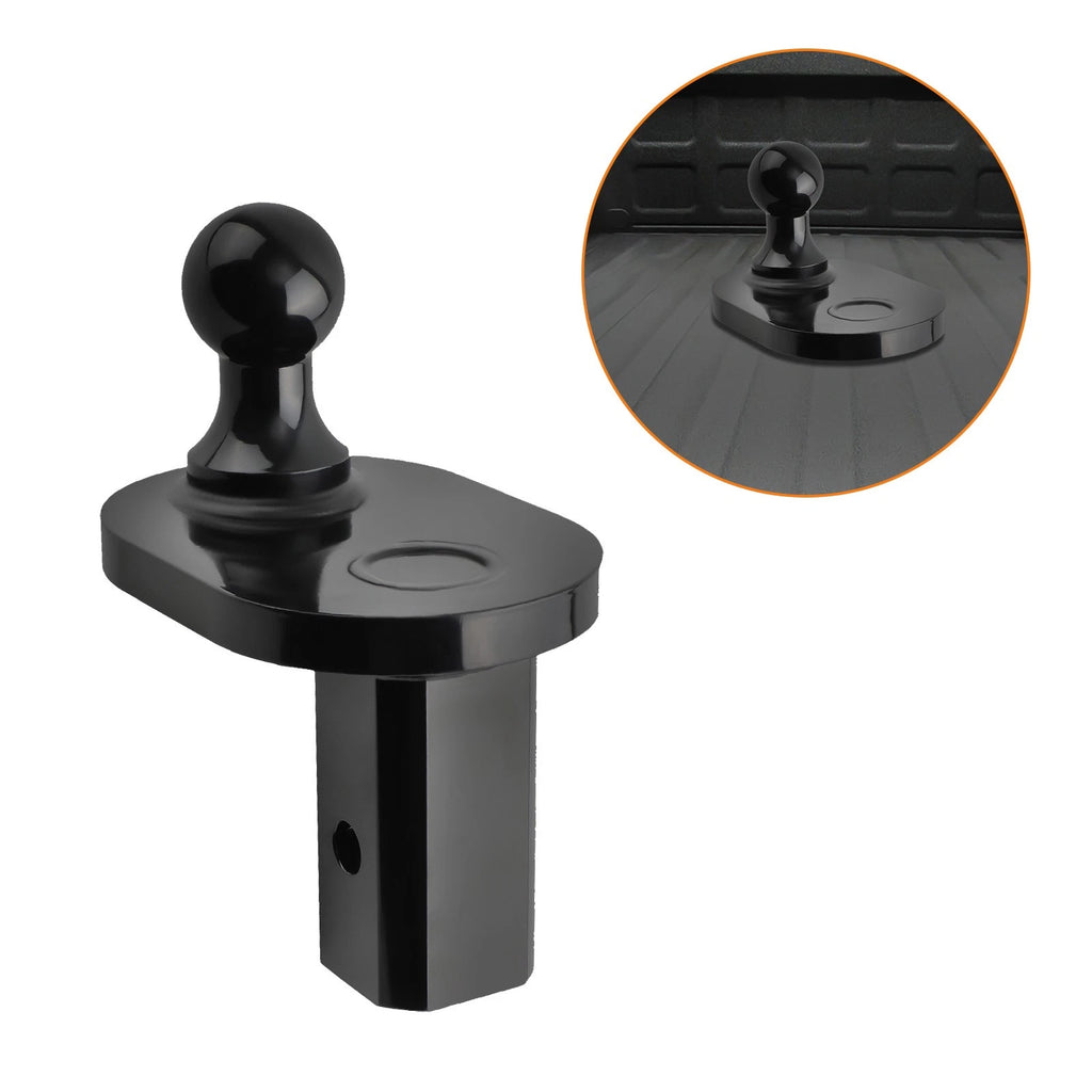 4" Offset Extender with 2-5/16" Ball for Gooseneck Hitch (Fits Various Models)