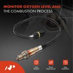 Set of 4 O2 Oxygen Sensors for BMW M5 M6 M6 Gran (2012–2019)