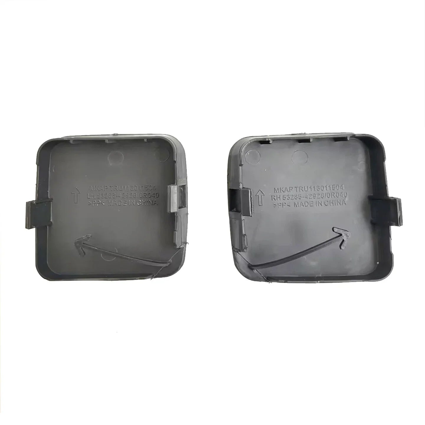 Tow Eye Hook Cover Cap Left & Right 2x for Toyota RAV4 (2011–2012)