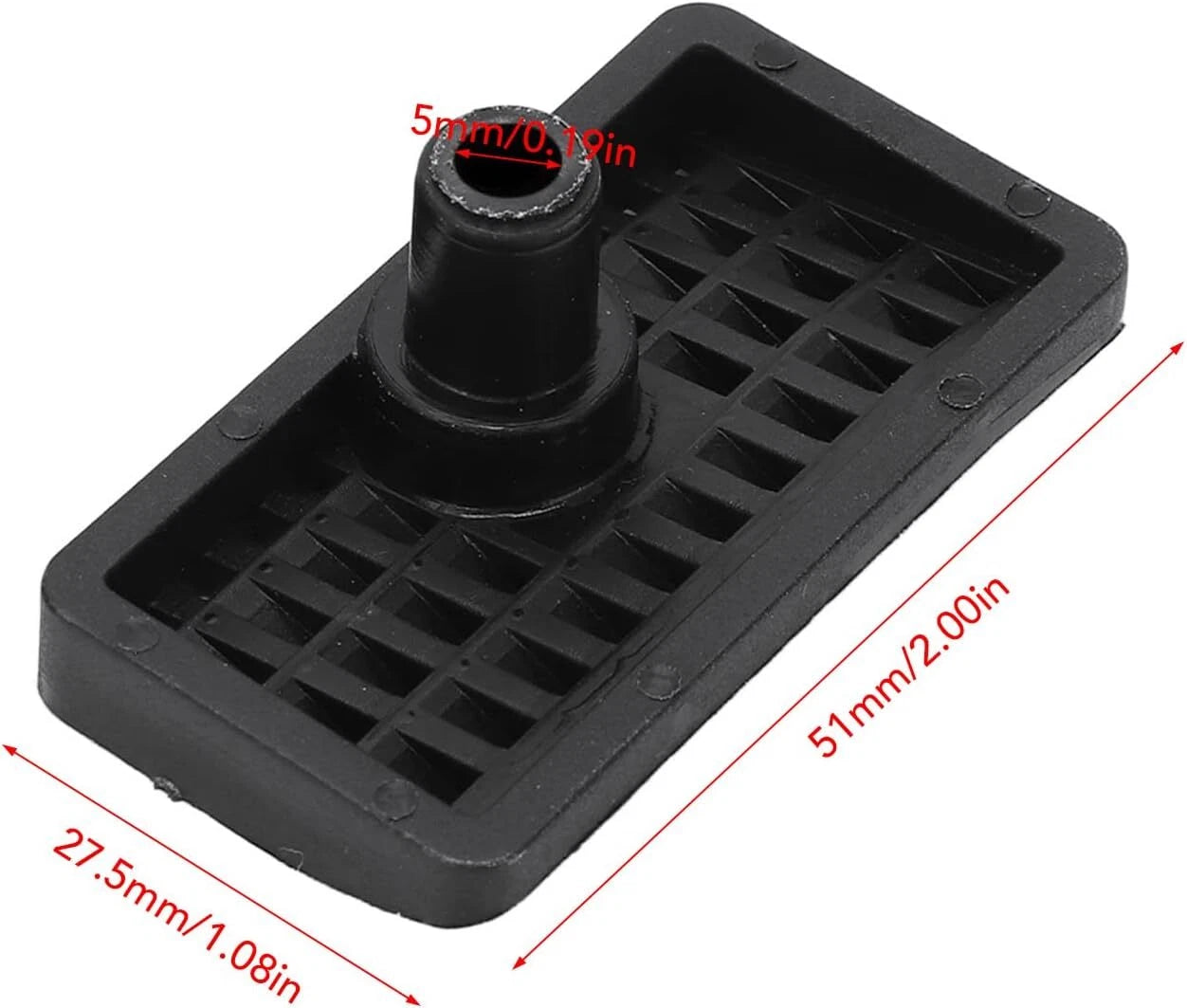 2X Water Inlet Covers for Yamaha Outboard (6H1-45214-00, 6H1-45215-00)