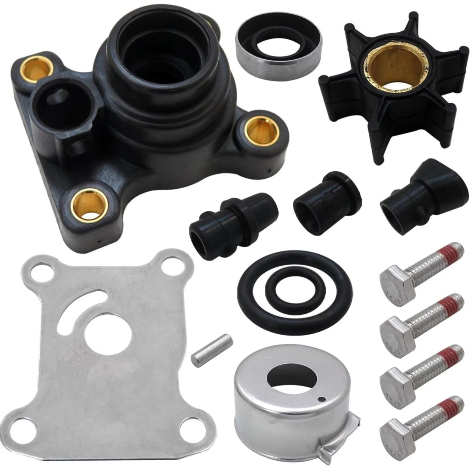 Impeller Water Pump Repair Kit for Johnson/Evinrude 9.9hp & 15hp (0394711)