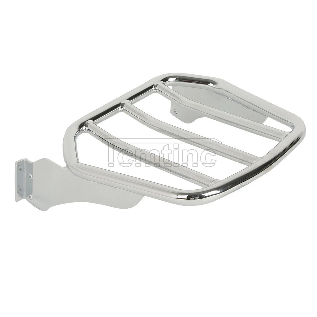 Backrest Tapered Sissy Bar Luggage Rack for Harley CVO Softail Fat Boy (2007–2017)
