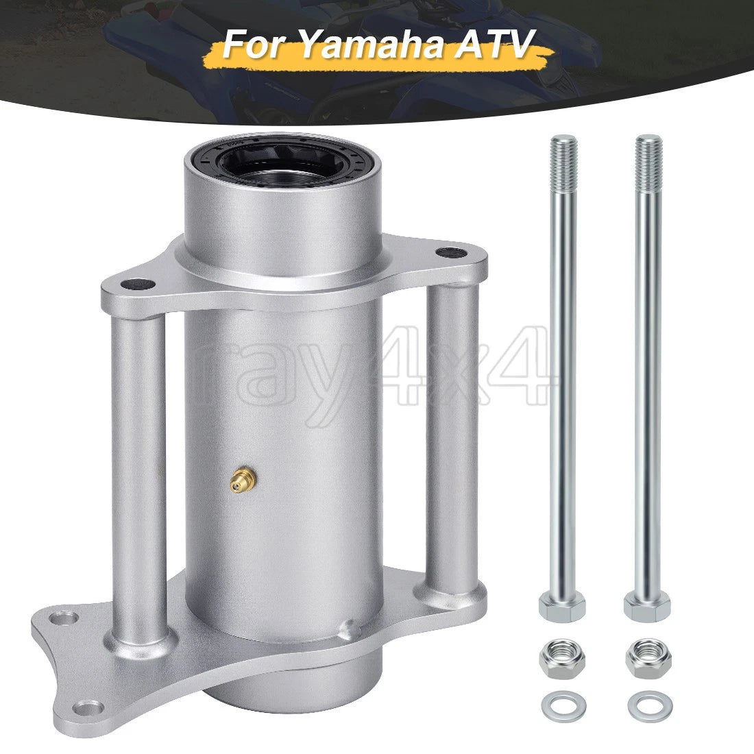 Rear Axle Bearing Carrier Hub & Bolts for Yamaha YFS200 Blaster (1988–2002)