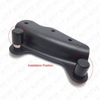 2X Black Docking Hardware Covers for Harley Touring FLHR FLHX FLHT FLTR CVO (2014–2023)