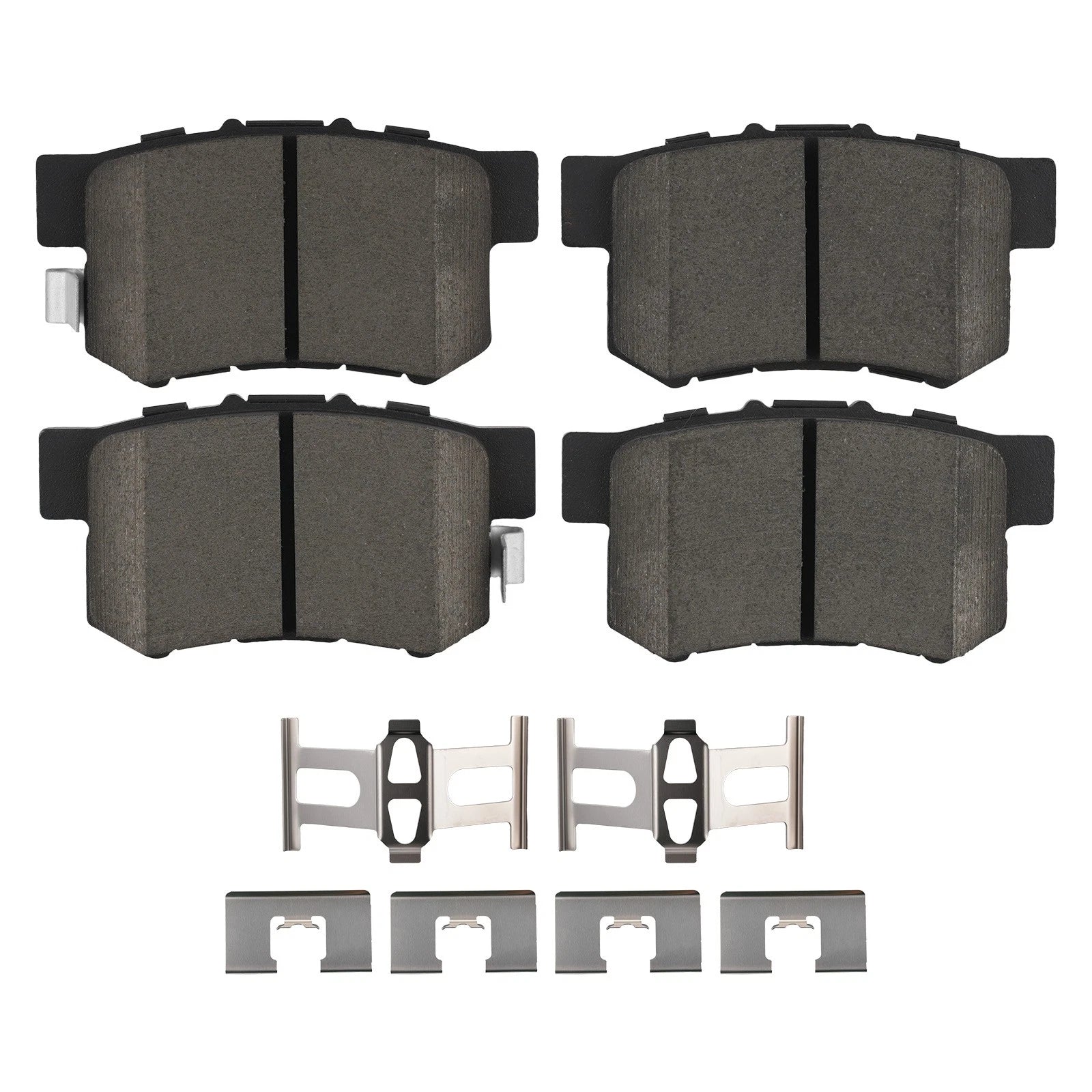 Rear Ceramic Brake Pads Kit for Acura RDX (2010–2018) Honda Crosstour (2012–2015)