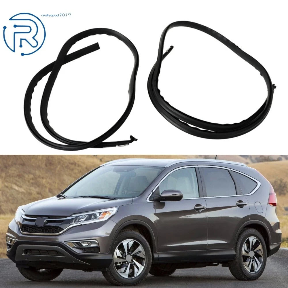 2Pcs Roof Rubber Trim Molding Kit for Honda (2007–2014)