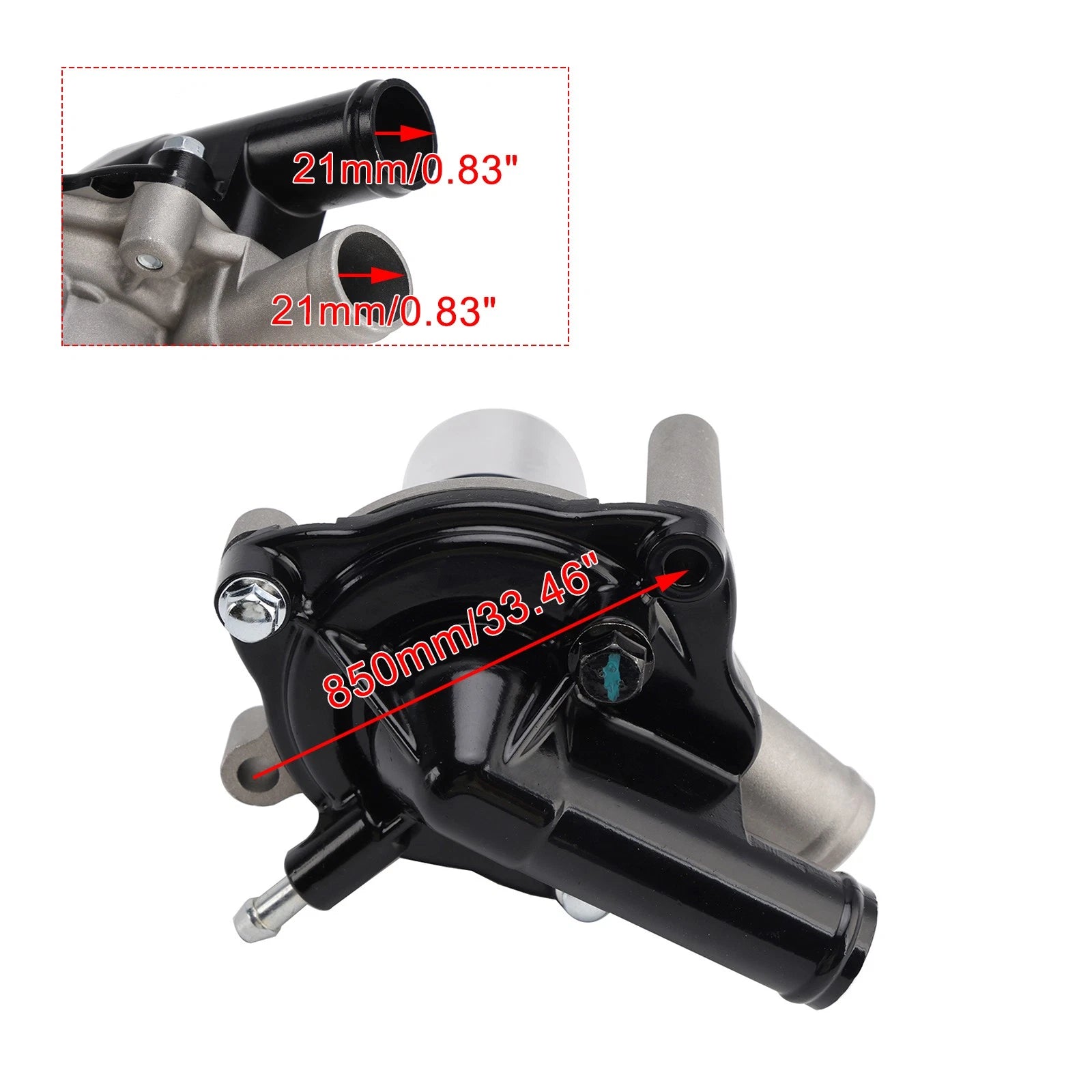 Water Pump for Honda CBR250 MC14 MC17 MC19 MC22 / CB250 Hornet 250 (1996–2010)