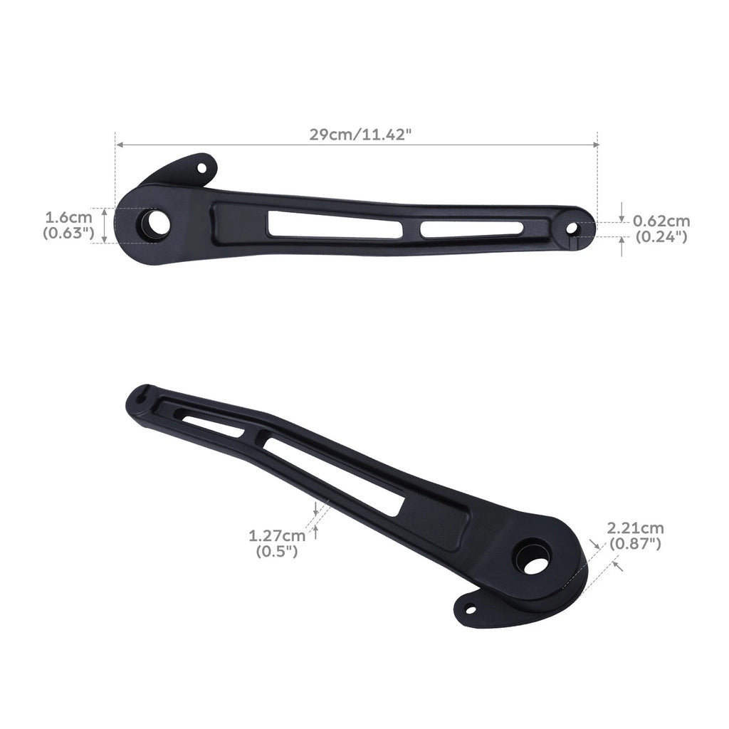 Matte Black Brake Lever for Harley Softail Slim Fat Boy Deluxe (2018–Present)