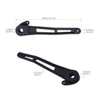 Matte Black Brake Lever for Harley Softail Slim Fat Boy Deluxe (2018–Present)