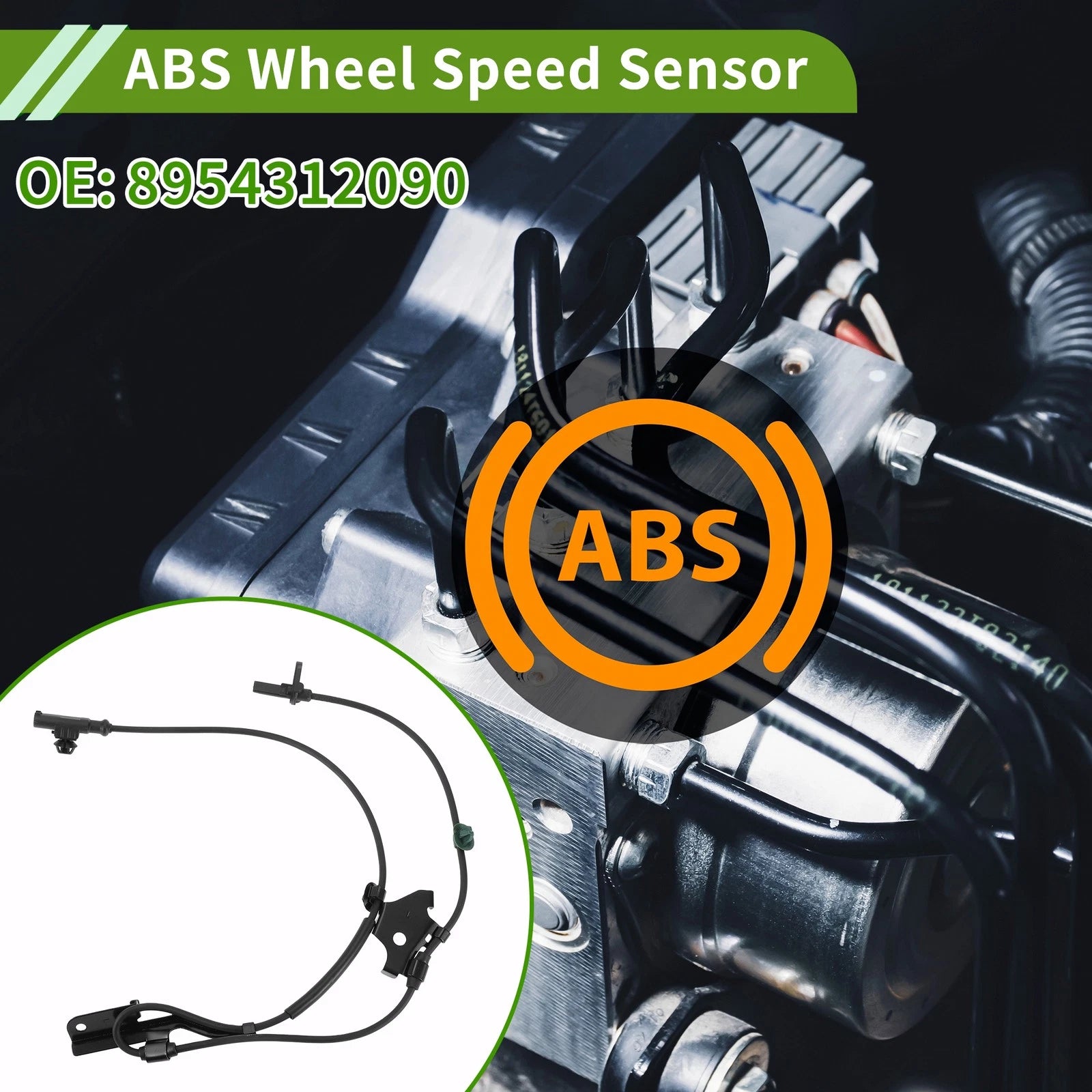 ABS Wheel Speed Sensor No. 8954312090 for Toyota Auris (2007–2012)