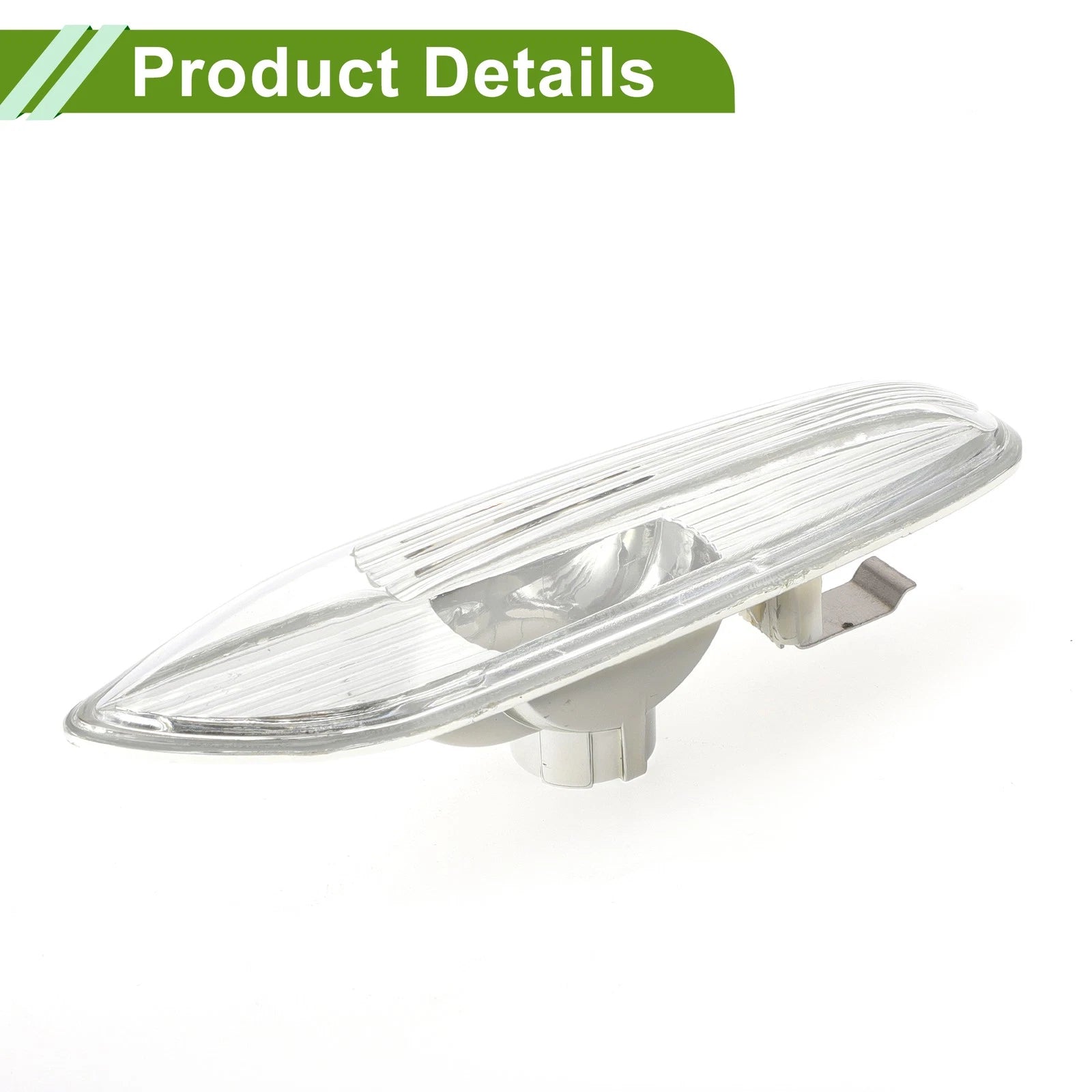 1 Pc Right Side Marker Light Cover for BMW 325i (2002–2006) 63137165916 White