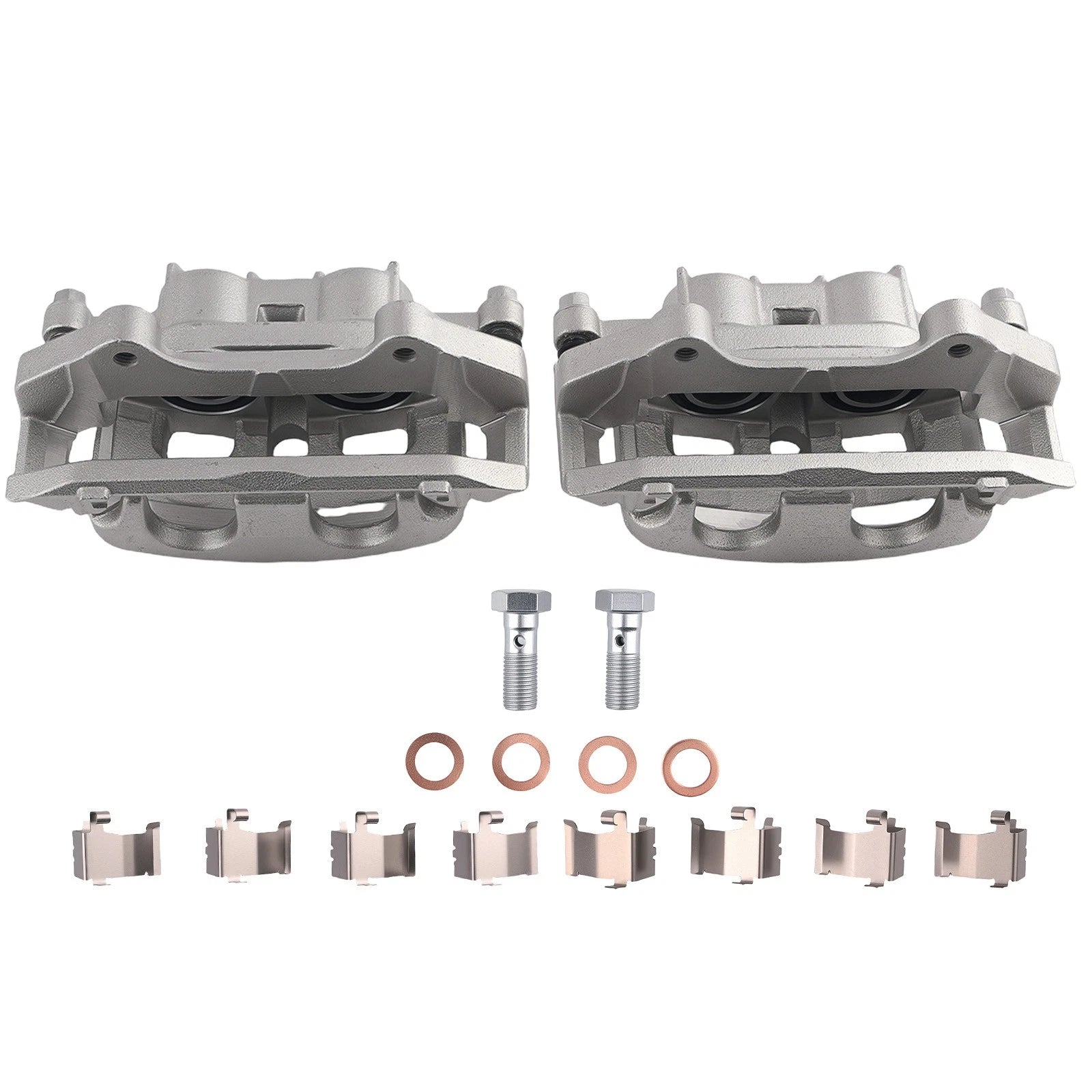 Front Brake Caliper Set for Ford Explorer Police Interceptor (2013-2019)