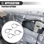 4pcs Front Inside Door Lock Cables for Honda Accord (2003-2007)