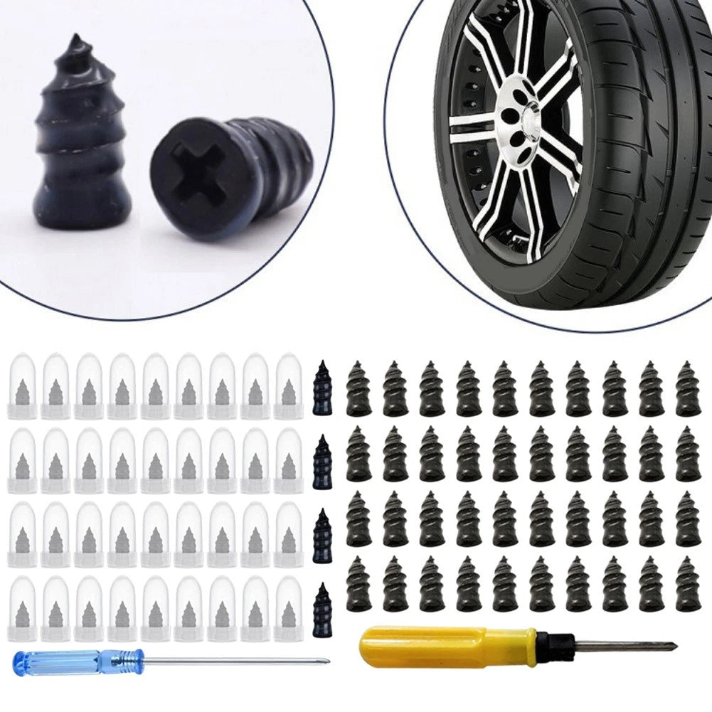 Rubber Nail Tire Repair Kit for Car Truck Motorcycle (Universal)