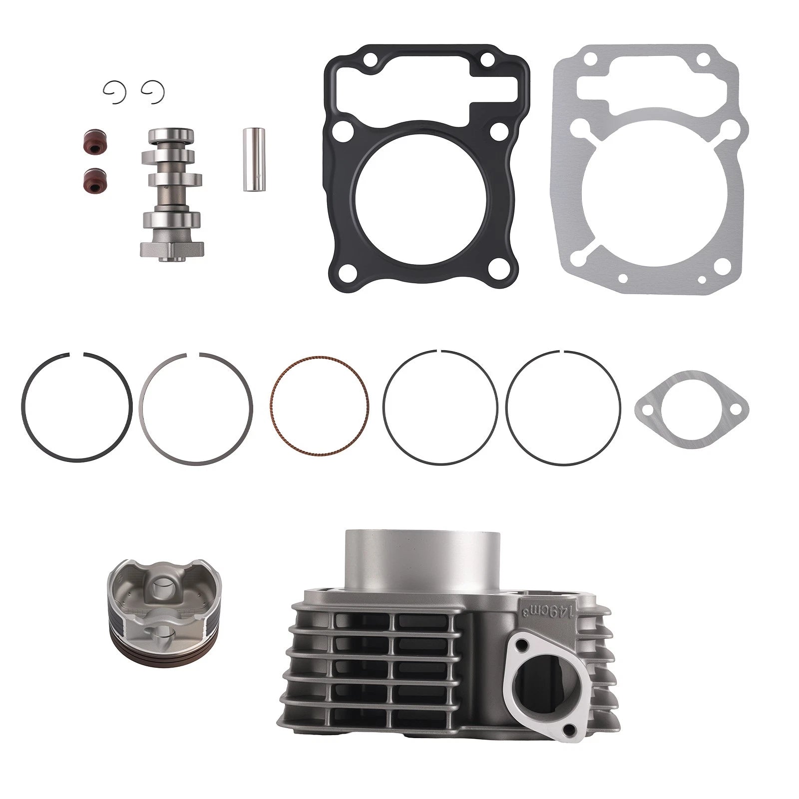 Camshaft 200cc BIG BORE Cylinder Piston Set For HONDA CRF150F CRF 150F 2006-2017