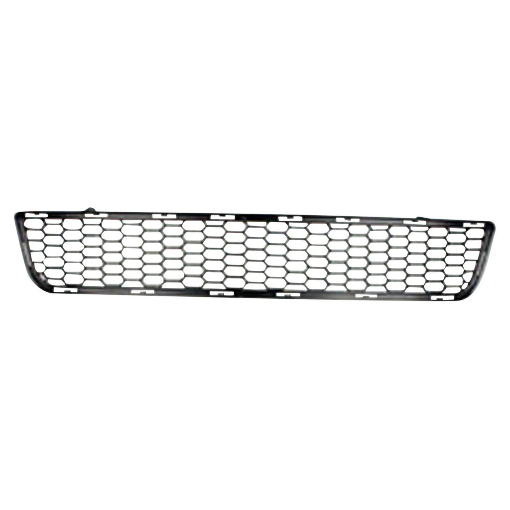 Replacement Gray Plastic Front Bumper Cover Grille w/o Active Shutter