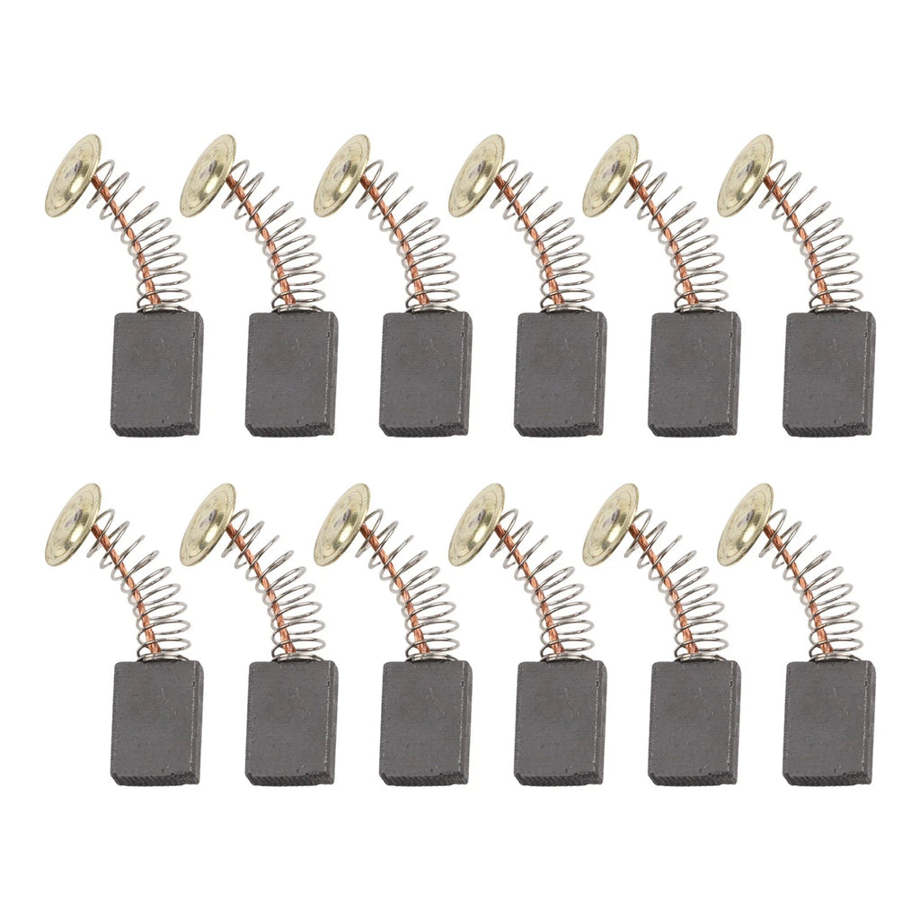 Set of 12 Carbon Brushes 6x12x17mm for Drill Chain Saw