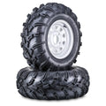 Set of 2 ATV Tires & Wheels 25X10-12 for Free Country (4x110 PCD)