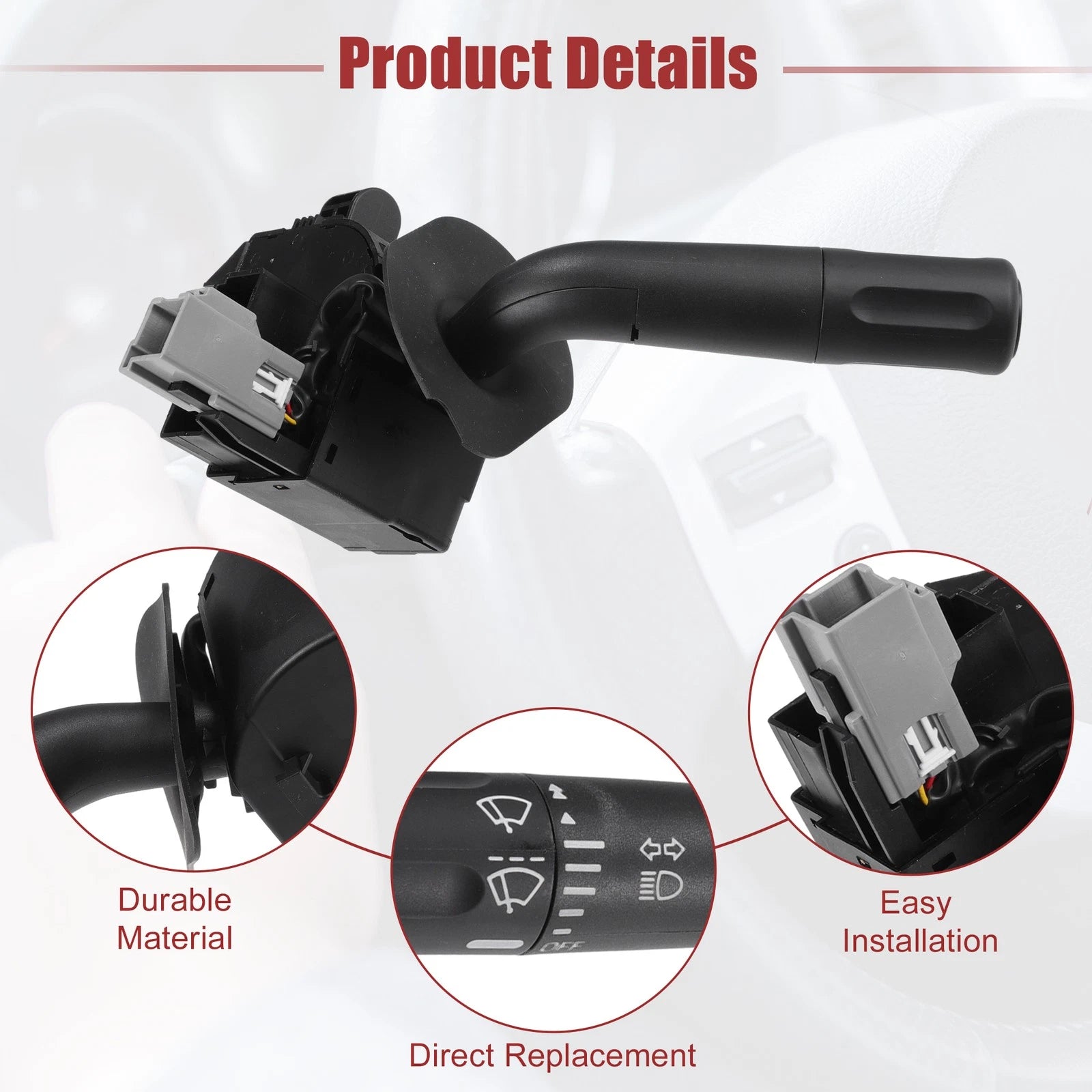 Turn Signal Switch for Ford F150 (No. 4L3Z13K359AAA) (2004–2020)