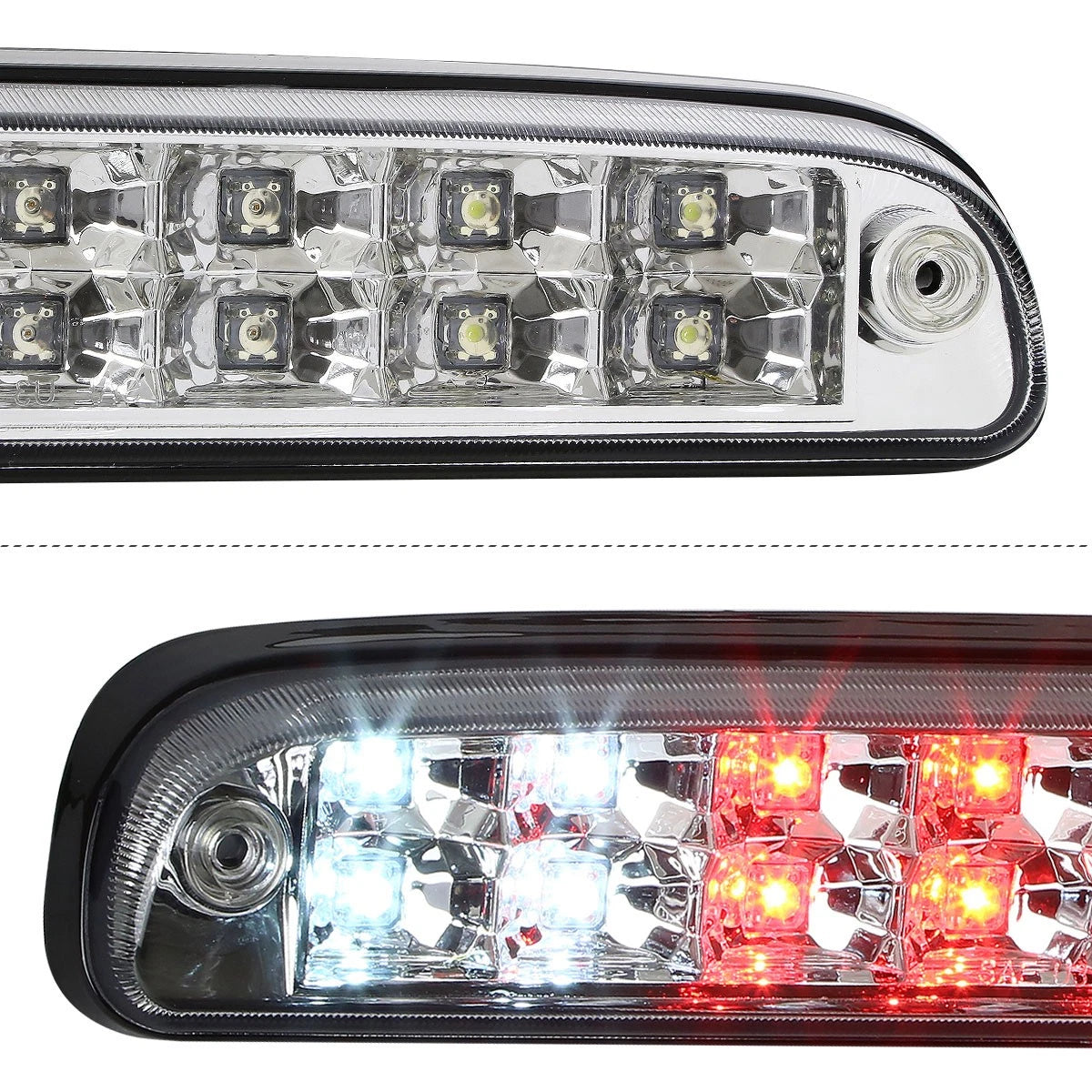Full LED Projector Headlights Chrome for Kenworth W900/Western Star 4800 (1981–2019)