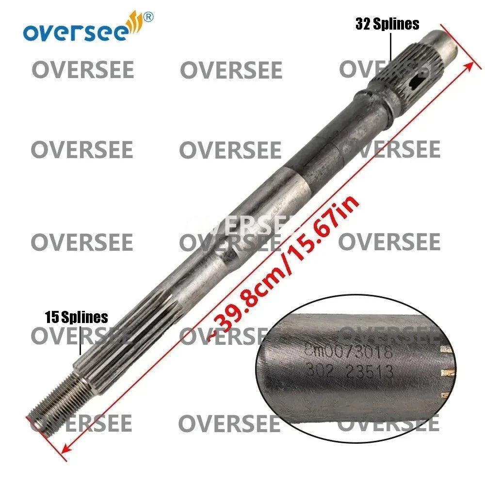 Propeller Shaft for Mercury 65-115HP EFI 4-Stroke Outboard (8M0073725)
