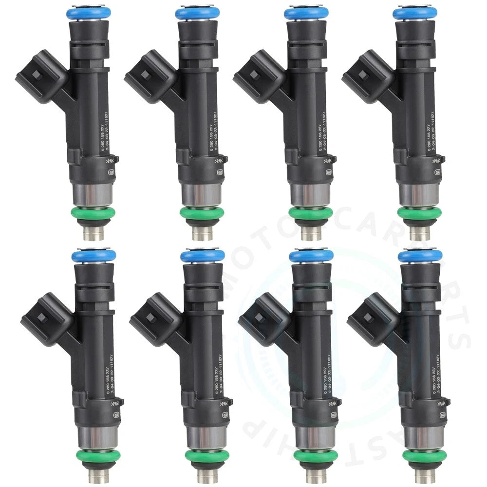 Set of 8 Fuel Injectors for Ford F-150 Mustang 5.0L (2011–2015)