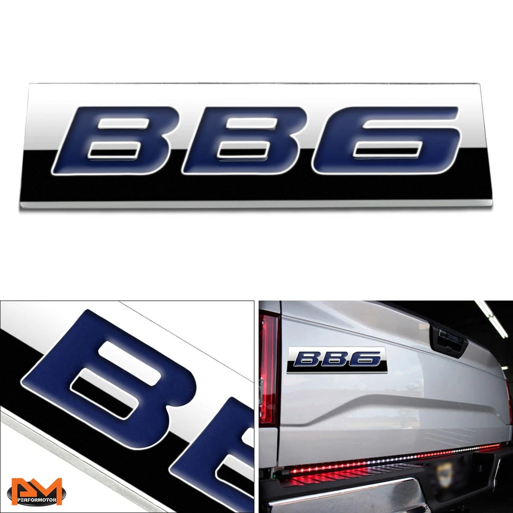 Polished Metal 3D Decal Blue Emblem for Honda Prelude (1997–2001)