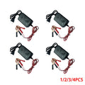 12V Car Battery Charger Maintainer for RV Motorcycle ATV Truck (US)