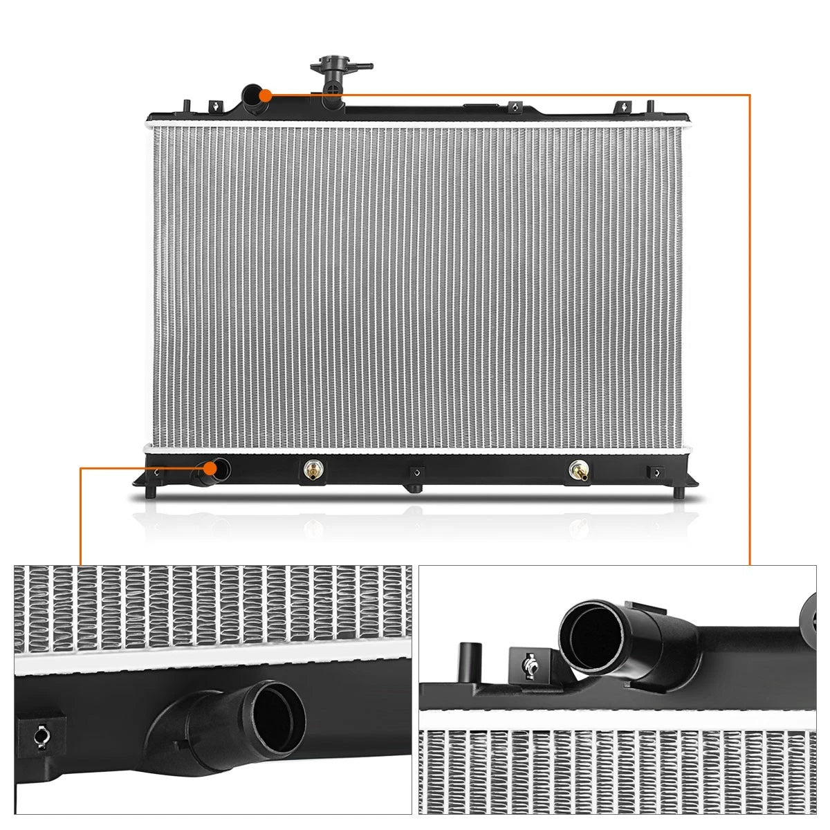 Cooling Radiator Assembly for Mazda CX-7 2.3L (2010–2012) DPI-13156
