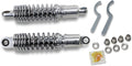 Premium Ride-Height Adjustable Chrome Shocks for Drag Specialties