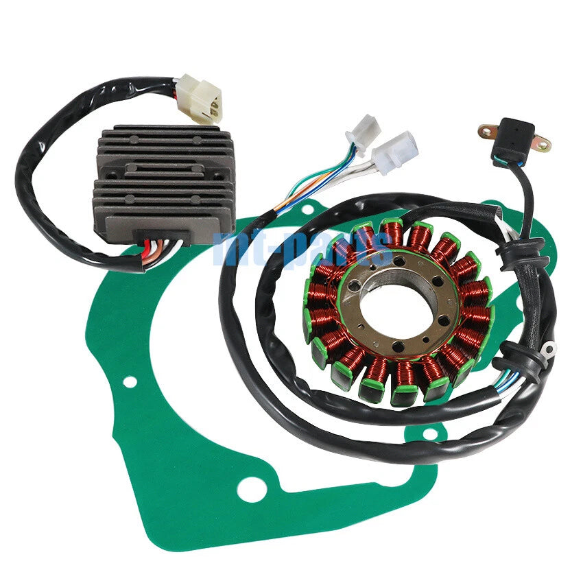 Magneto Stator + Regulator Rectifier + Gasket for Yamaha SRV250 (1992–1993)