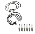 Denso 7mm Wire Set & 6 U-Groove Spark Plugs Kit for Dodge 3.9 V6 (1996–2003)