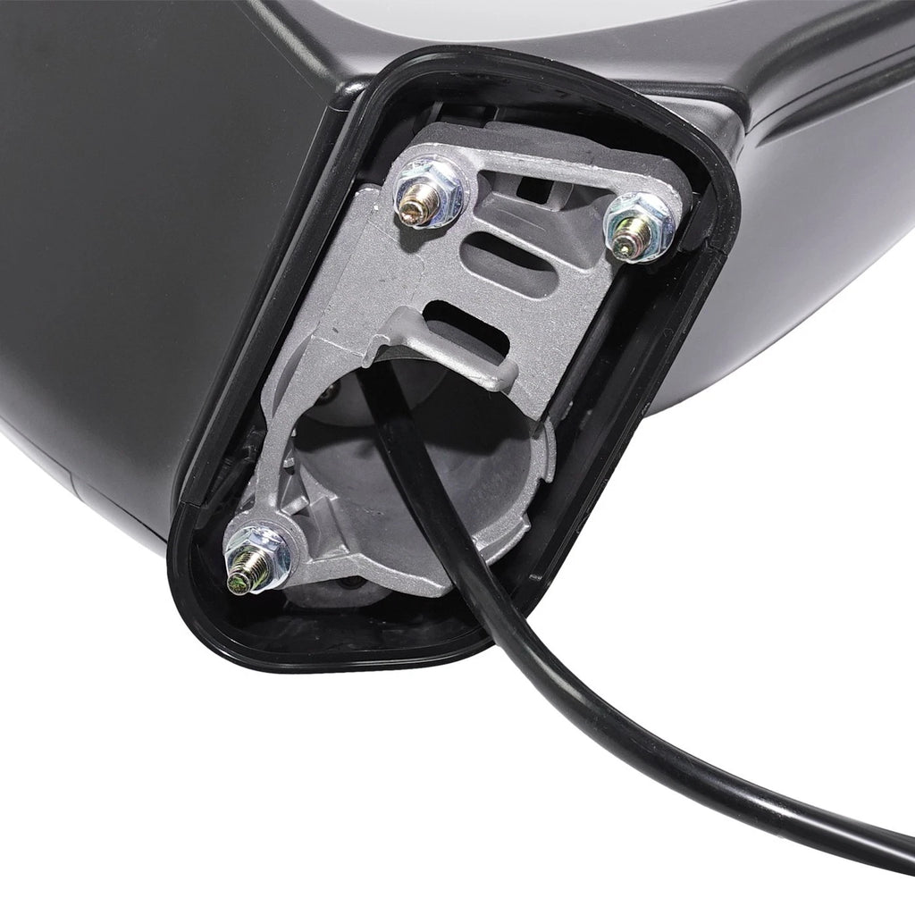 Set of 2 Power Mirrors for Honda Odyssey (2018–2022) Manual Fold Textured Black