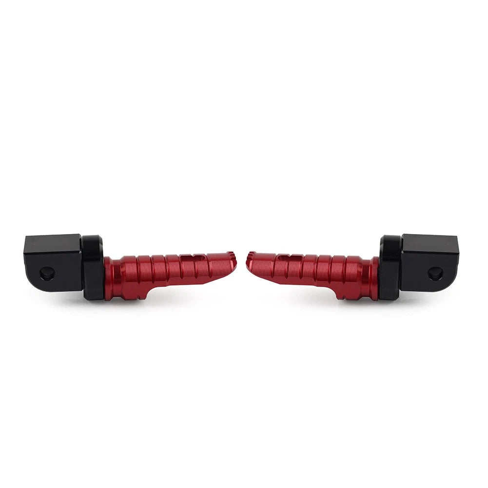 Front Footrests Foot Pegs Red for VOGE 250RR 350AC 525AC 300AC 500AC (2022)