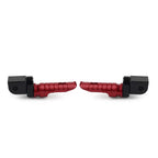 Front Footrests Foot Pegs Red for VOGE 250RR 350AC 525AC 300AC 500AC (2022)