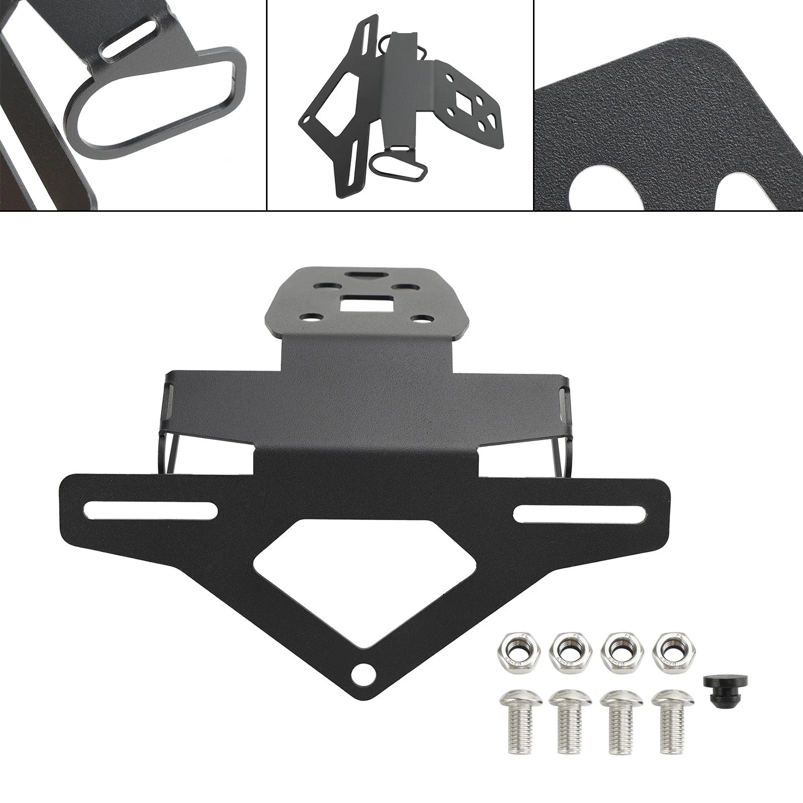 License Plate Holder Bracket for Kawasaki ZX-4R ZX-4RR (2023)