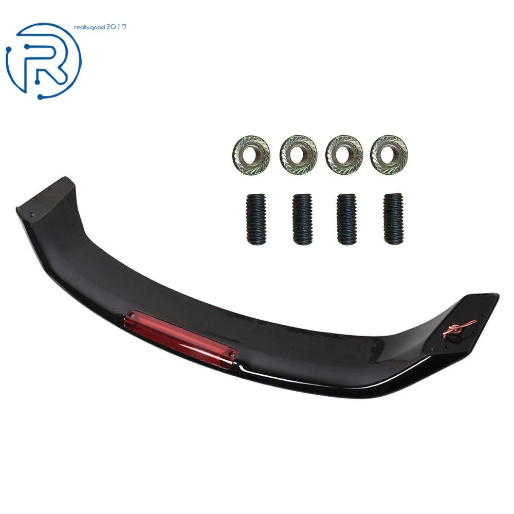 Glossy Black Trunk Spoiler Wing for Honda Civic 4DR (2013-2015) with LED