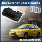 Front Left Door Handle for Hyundai Excel (1990–1994) Black