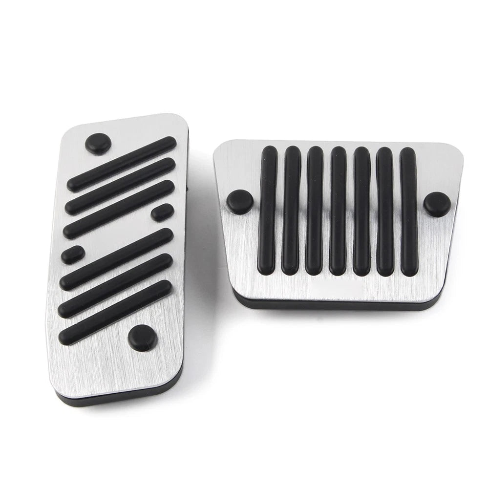 Gas Fuel Pad Brake Pedal Cover Kit for Jeep Cherokee (KL) (2014–2023) Aluminum