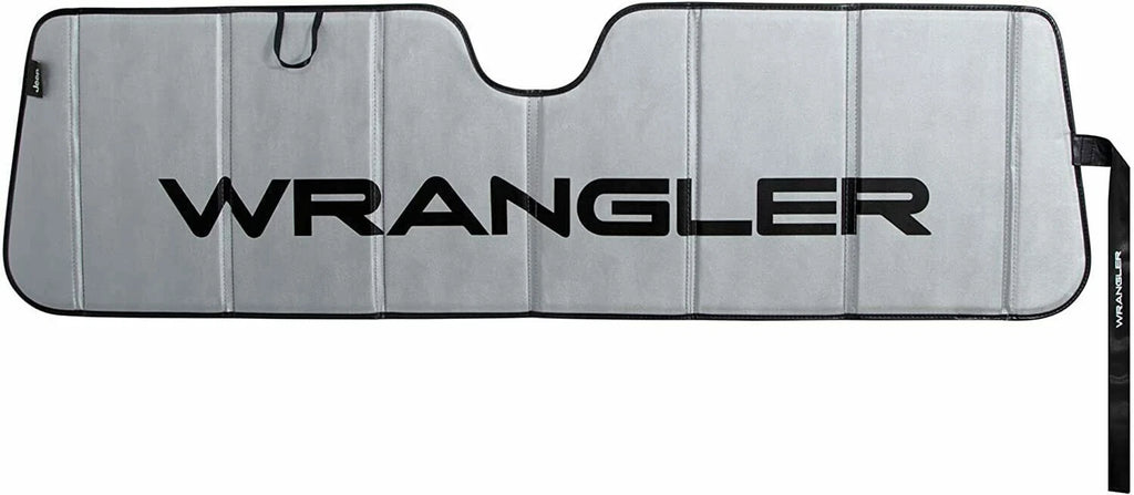 Accordion Windshield Sunshade for Jeep Wrangler (53.25X15)