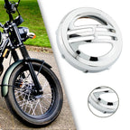 Horn Cover for Triumph Bobber T120 T100 Street Twin (Universal, Chrome)