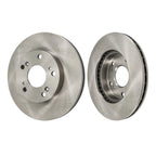Front Vented Brake Rotors and Ceramic Pads Kit for Honda CR-Z (2011–2015)
