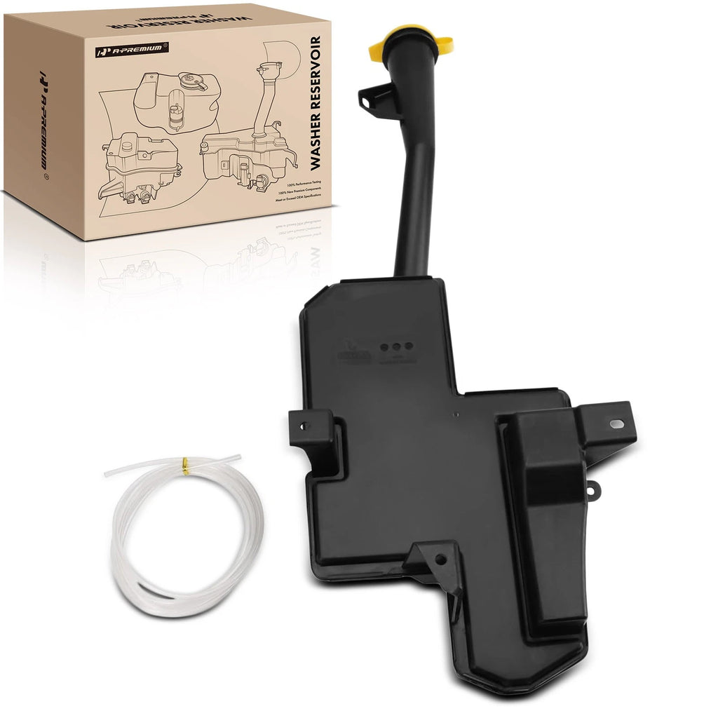 Windshield Washer Reservoir with Pump & Cap for Honda 