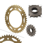 16T 42T Front & Rear Drive Chain Sprocket for Honda CBR1000RR (2004–2019)