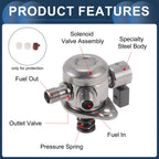 High Pressure Fuel Pump for Mercedes-Benz SL400 C43 AMG C400 (No. 2780700101)
