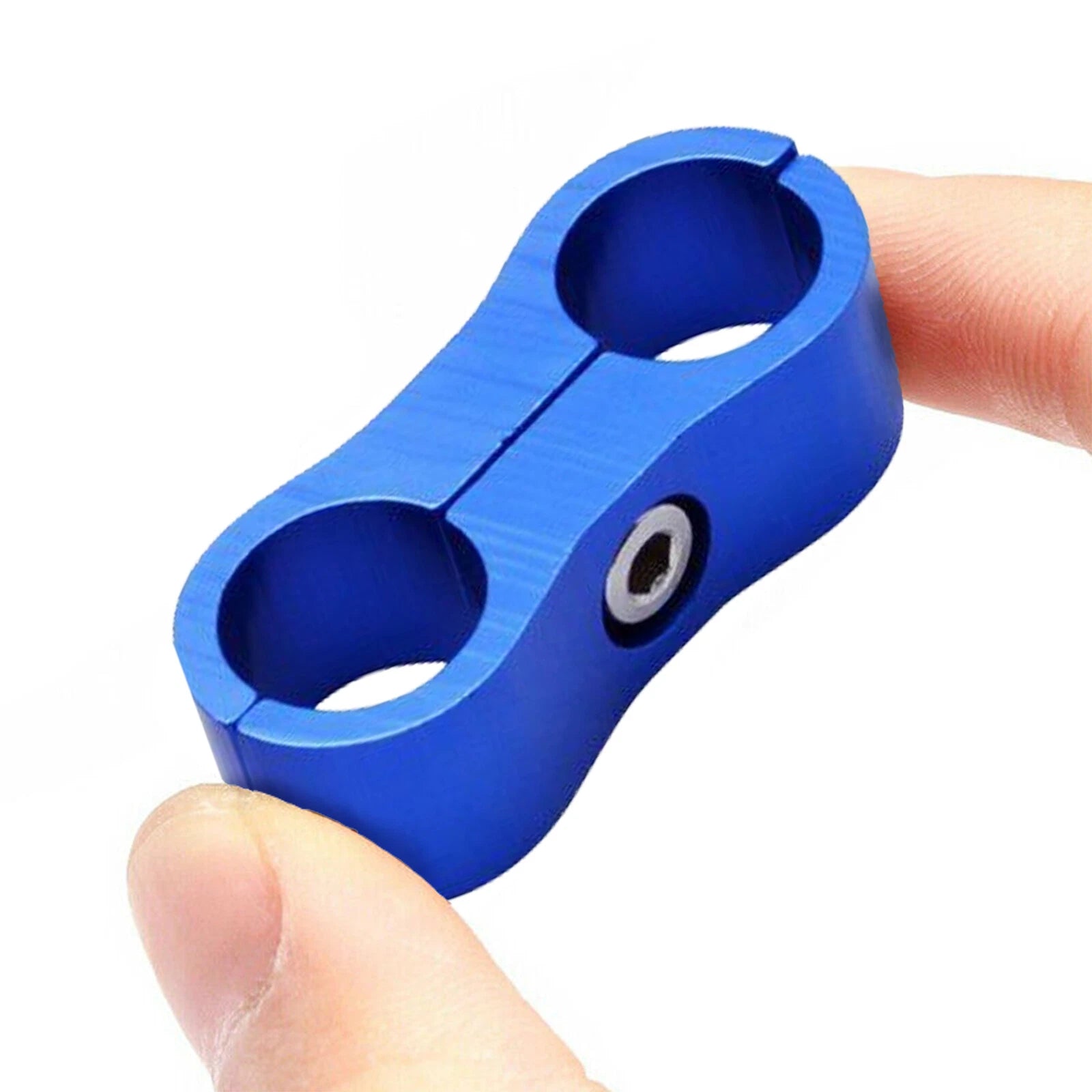 Set of 10 Separator Clamp Fittings for Oil Fuel Hose Line (Universal)