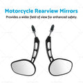 Rearview Mirrors for Harley Davidson Electra Glide, Dyna