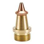 Type H Handheld Brass Nozzle for Welding (1.6 cm, 3.5 cm)