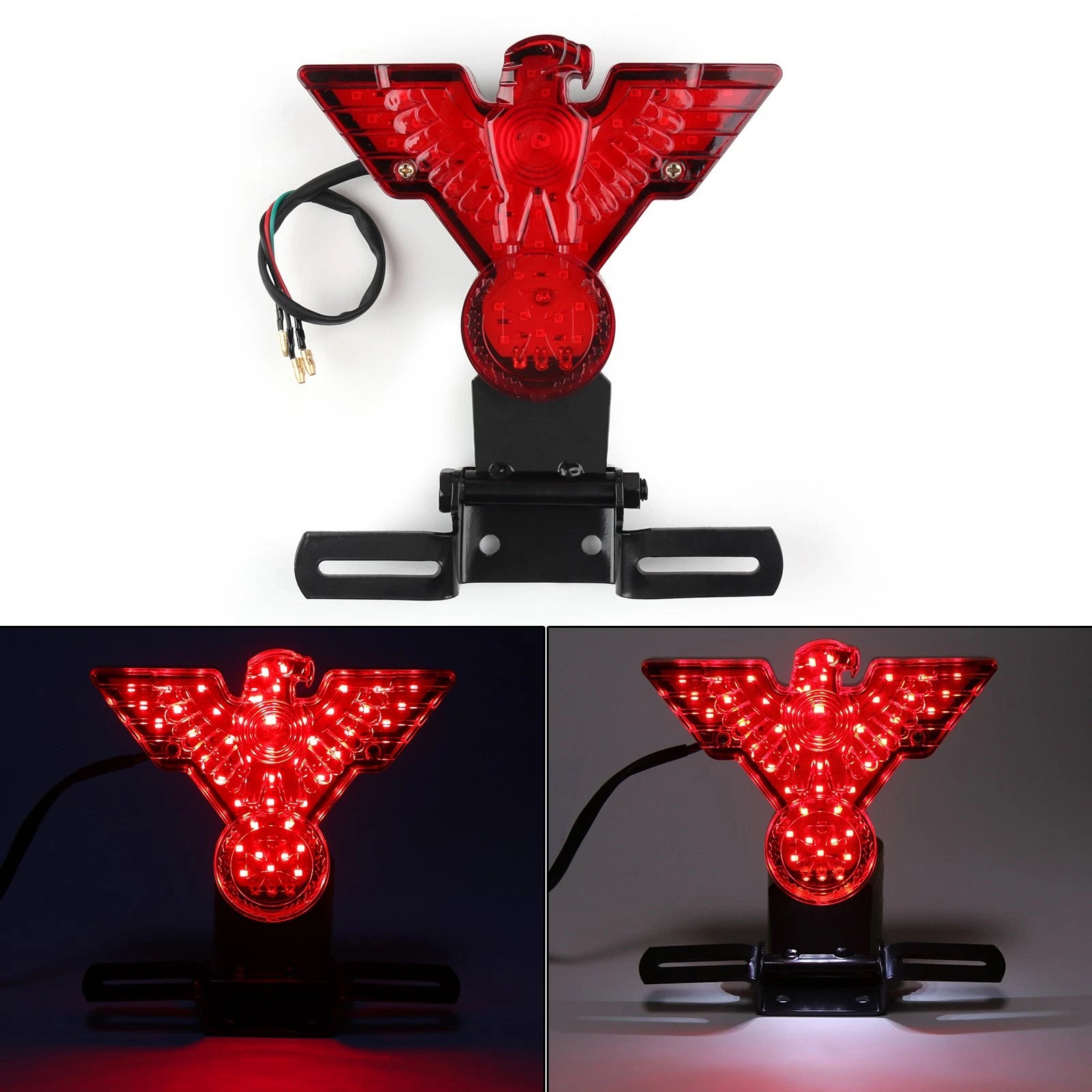 Eagle LED Rear Tail Light Lamp for Chopper Bobber (2014–2020)