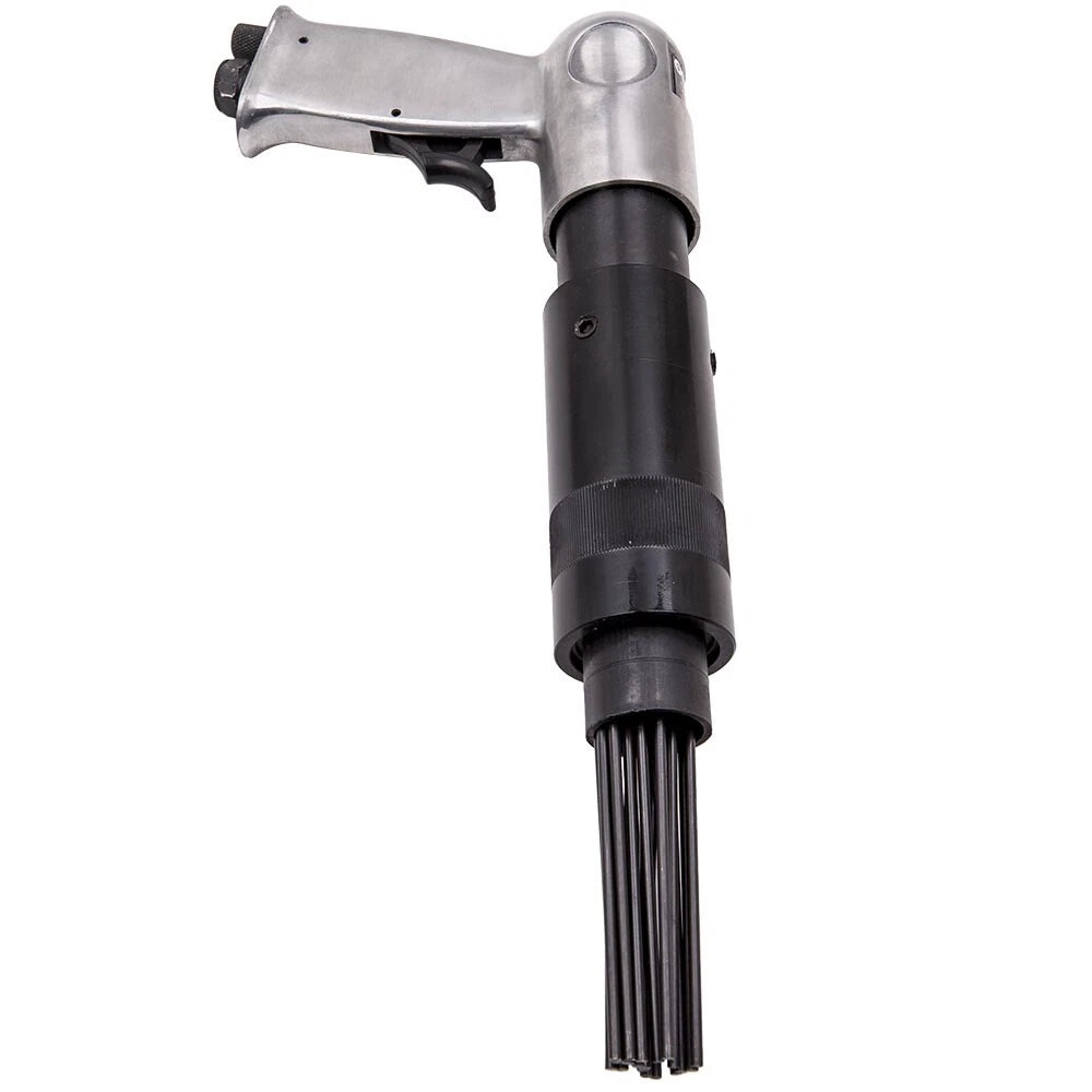 7" Pneumatic Air Needle Scaler for Automotive Rust Removal